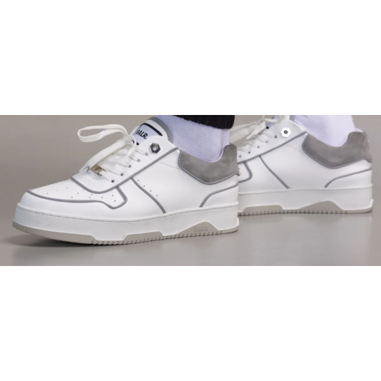 Balr Club B Classic Sneaker Contrast WHITE/GREY